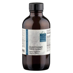 Bottle of Wise Woman Herbals Eleuthero Root Solid Extract 4:1, 4 oz