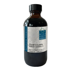 Bottle of Wise Woman Herbals Hawthorn Berry Solid Extract 4:1 Alcohol-Free