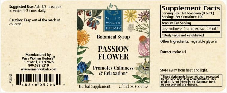 Quality assurance and testing seal for Wise Woman Herbals