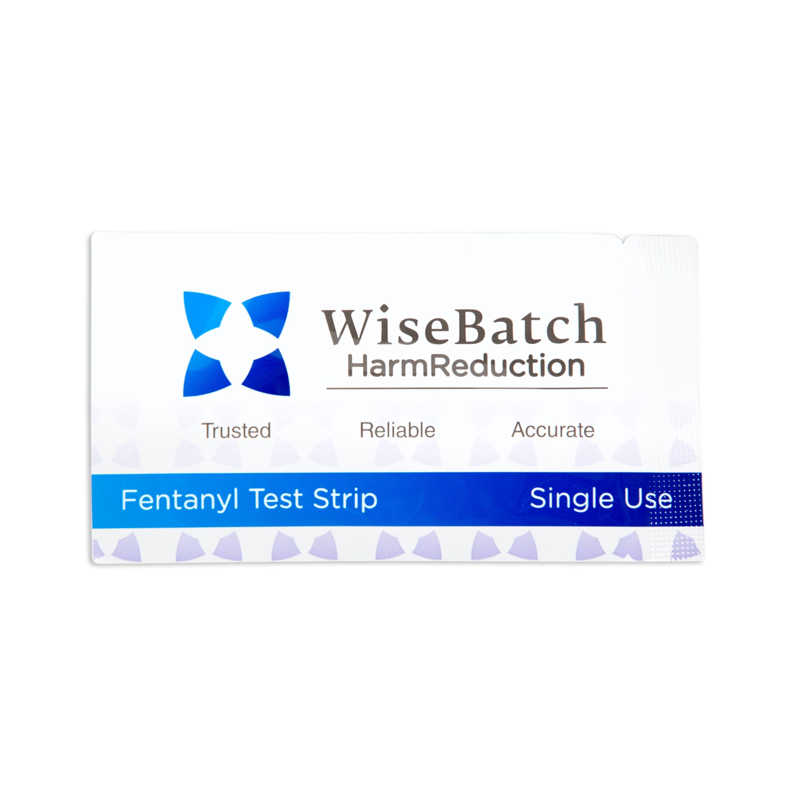 Color instructions printed on each test strip