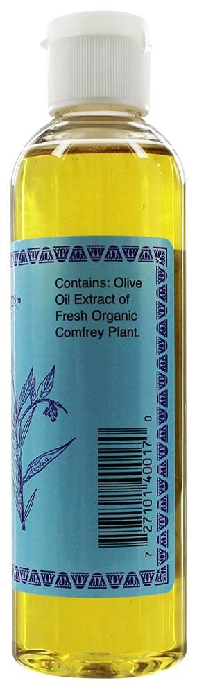 Applying WiseWays Herbals Comfrey Oil on skin