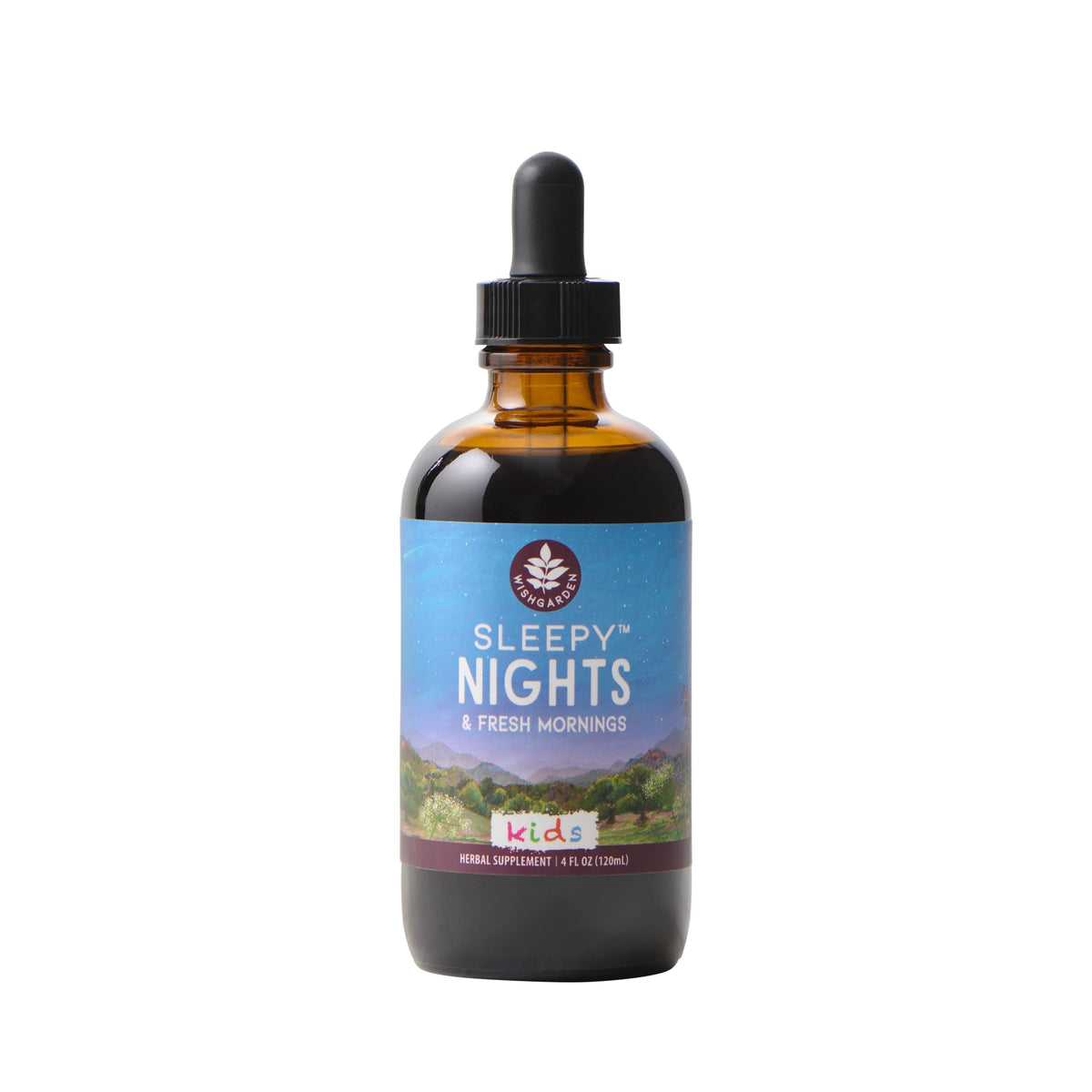WishGarden Sleepy Nights for Kids 4oz bottle