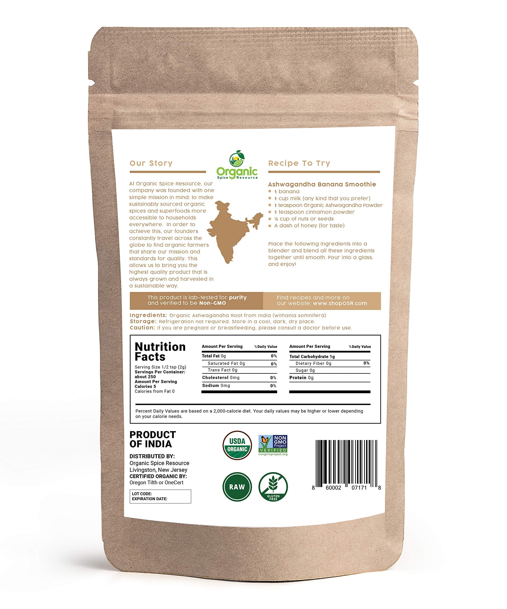 Withania somnifera (Ashwagandha) root powder