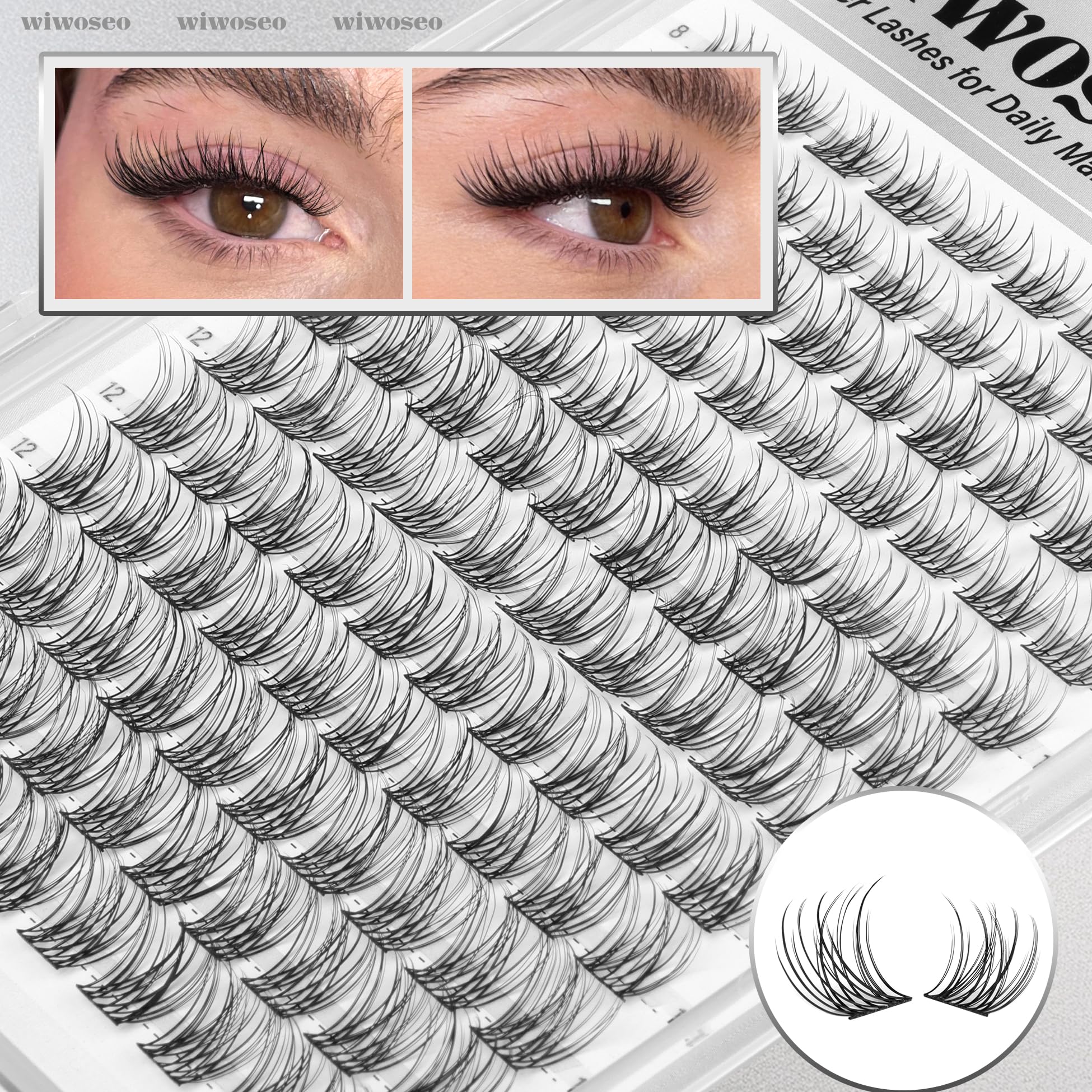 wiwoseo beginner-friendly lash extensions ideal for first-time DIY use.