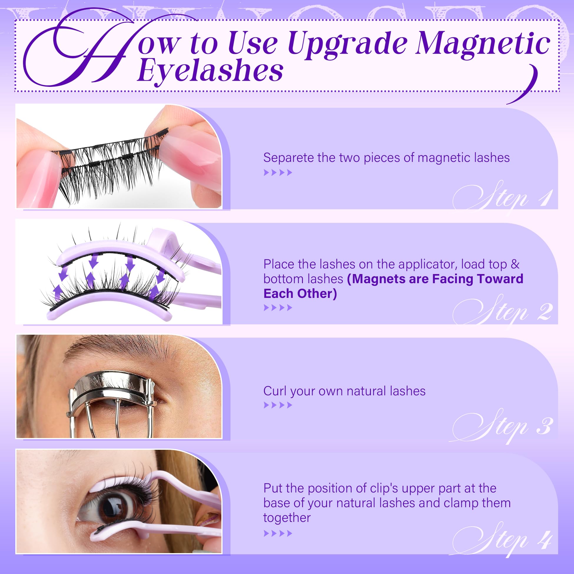 Wiwoseo dual magnetic strip design enabling precise, fast placement.