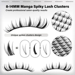 Wiwoseo lash tweezers enable precise placement for flawless cluster application