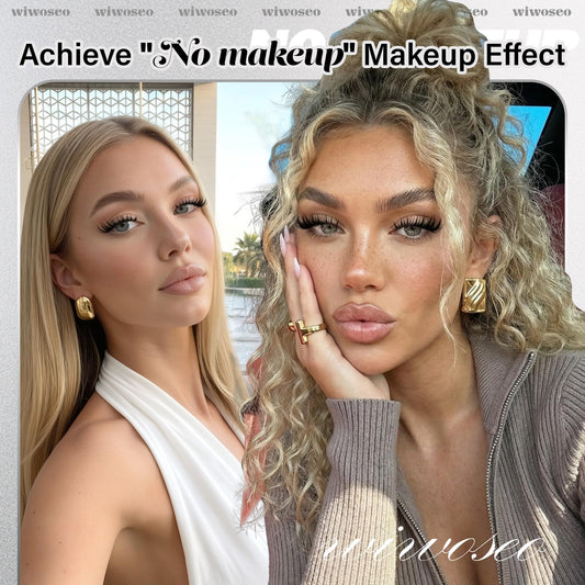 wiwoseo Manga Lash Clusters create full, glossy fringe for bold eyes.
