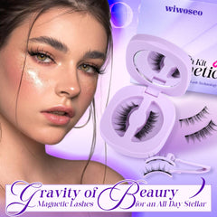 Wiwoseo waterproof and sweatproof lashes for all-day wear.