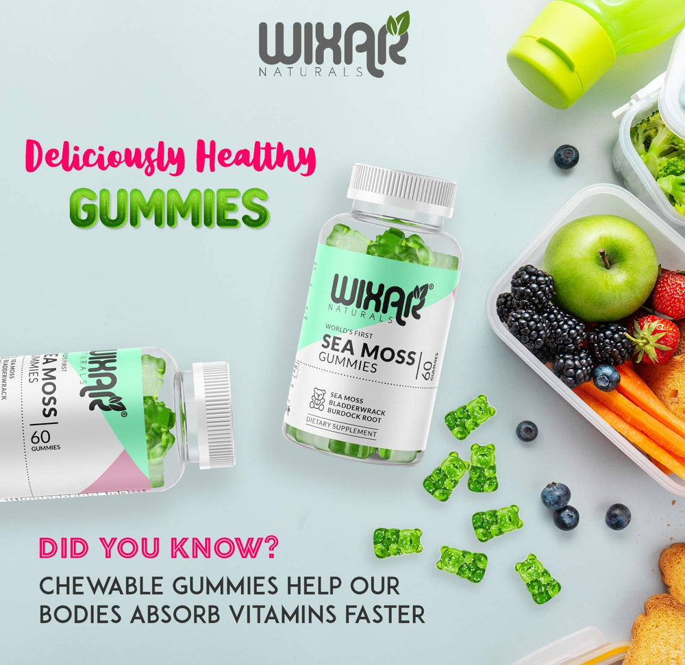 60 vegan gummies serving image
