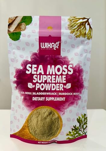 Third-party purity testing label for Sea Moss Powder