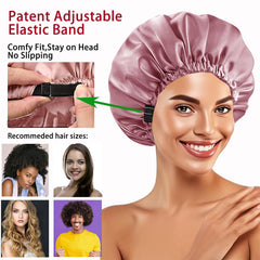 WJing Yi Jia two-piece satin headband in pack shows versatile styling.