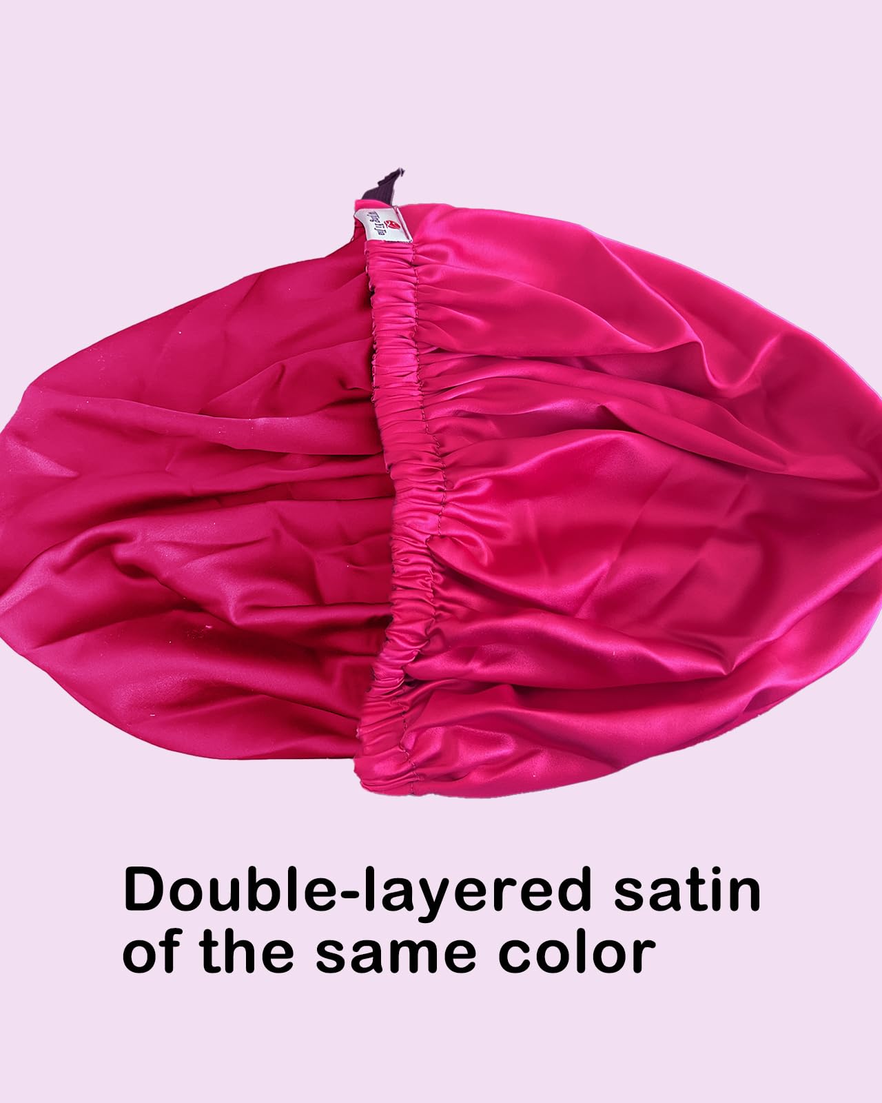 WJing Yi Jia reversible colors showcase two-tone satin for versatile styling