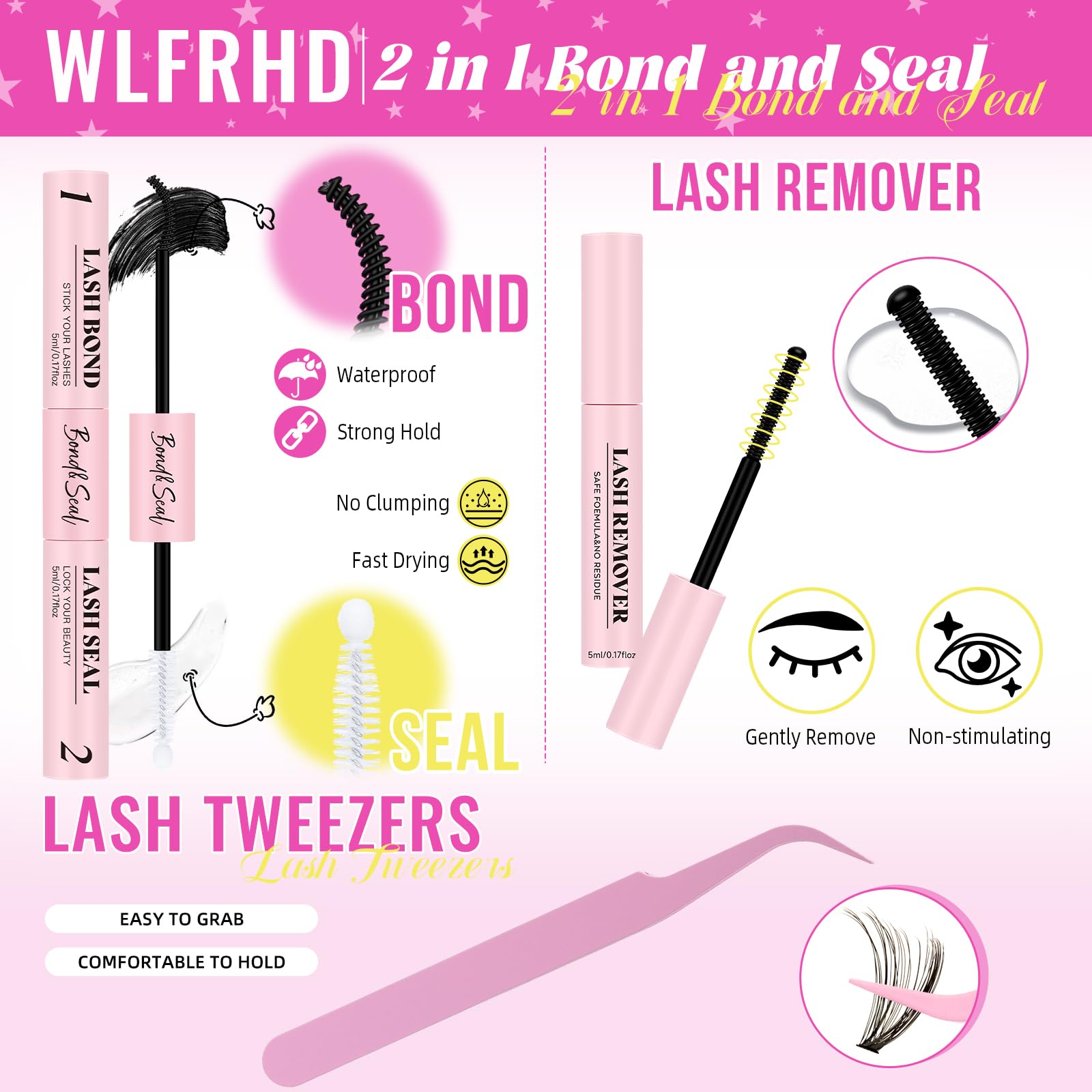 WLFRHD mixed lengths 9-16mm unlocks varied styles.