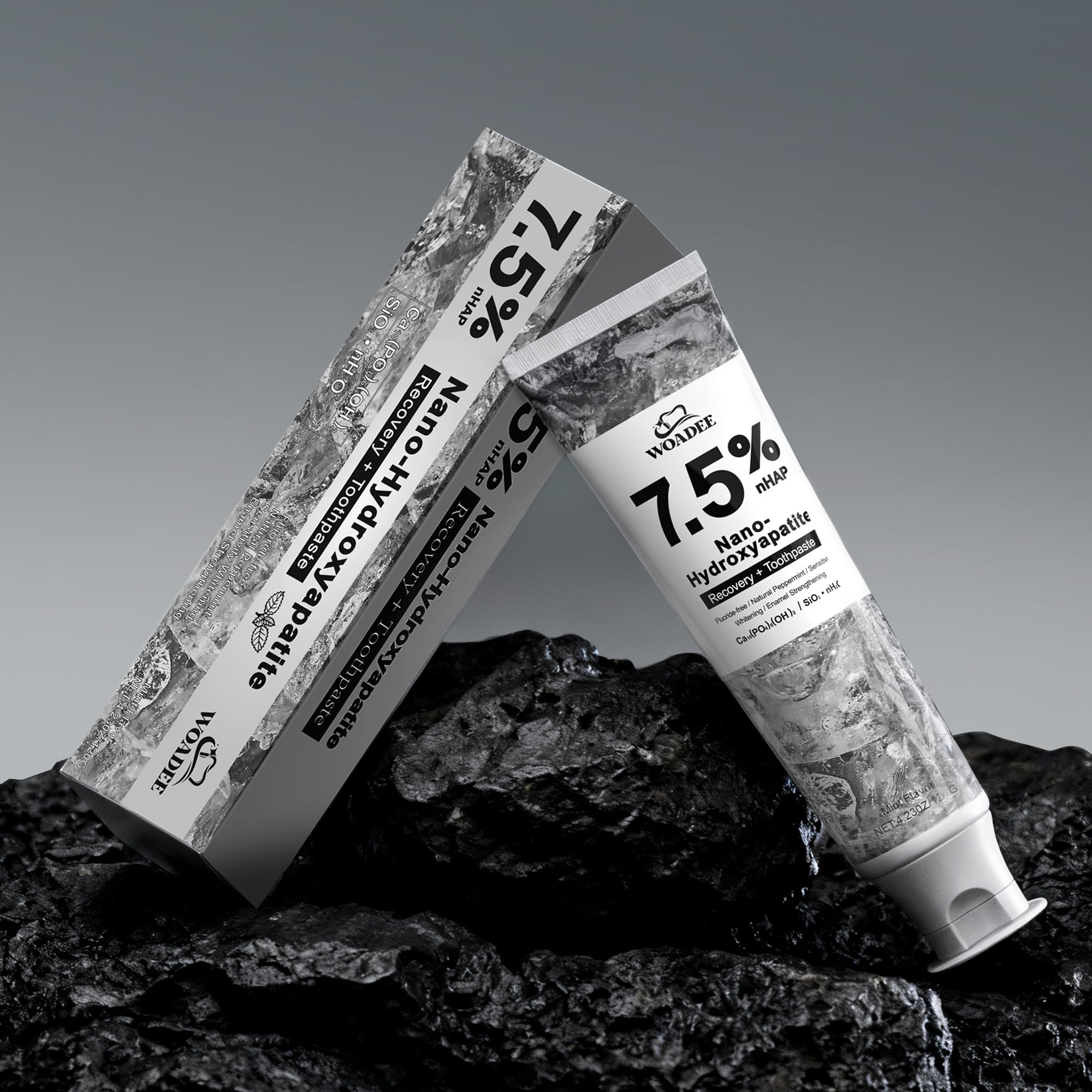 Fresh breath concept with Woadee toothpaste
