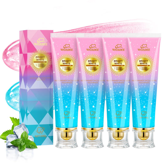 Woadee Niacinamide Whitening Toothpaste tube front view