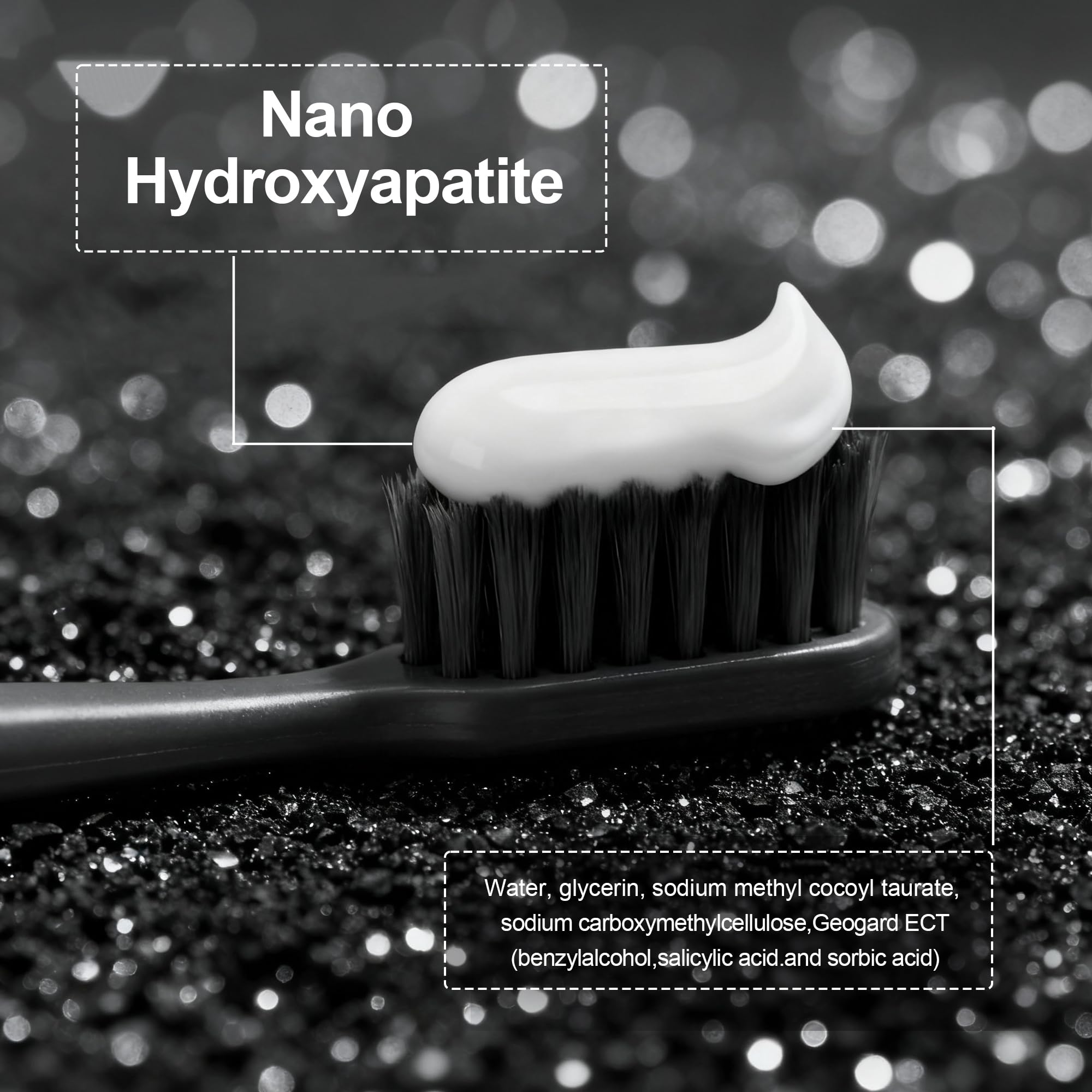 Gentle formula suitable for sensitive teeth