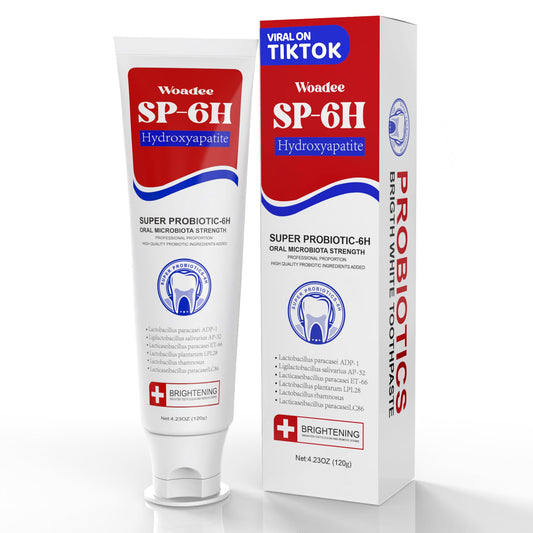 Woadee SP-6 Hydroxyapatite Toothpaste packaging front view