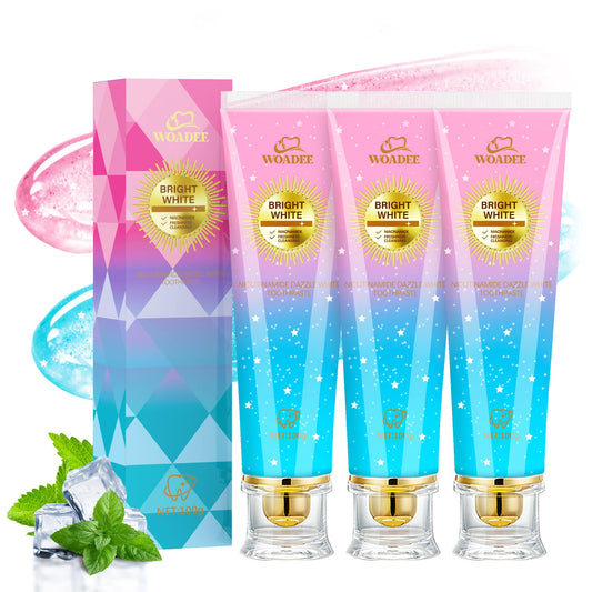 Woadee Niacinamide Whitening Toothpaste packaging