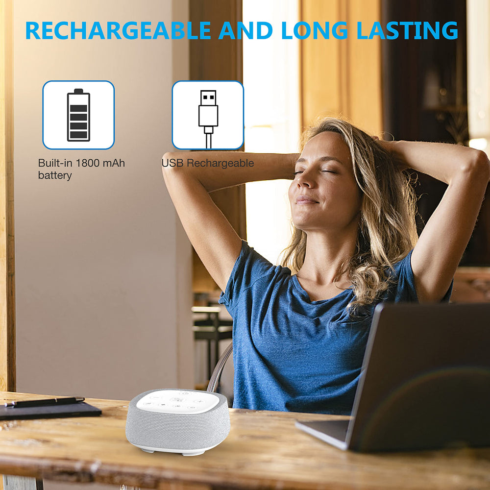 Wobrikosee portable design side view highlights palm-sized device for office or travel privacy.