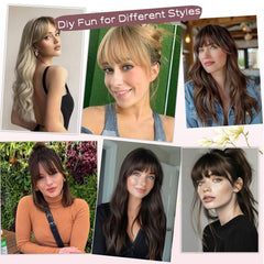Wodelanle clip-in bangs care and wash guide for easy maintenance