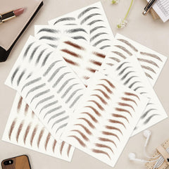 Wodelanle packaging includes clear instructions for brow stickers.