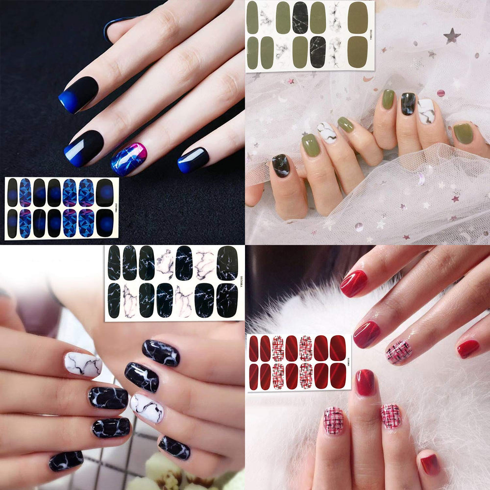 WOKOTO 14 tips per sheet for perfect nail fit.