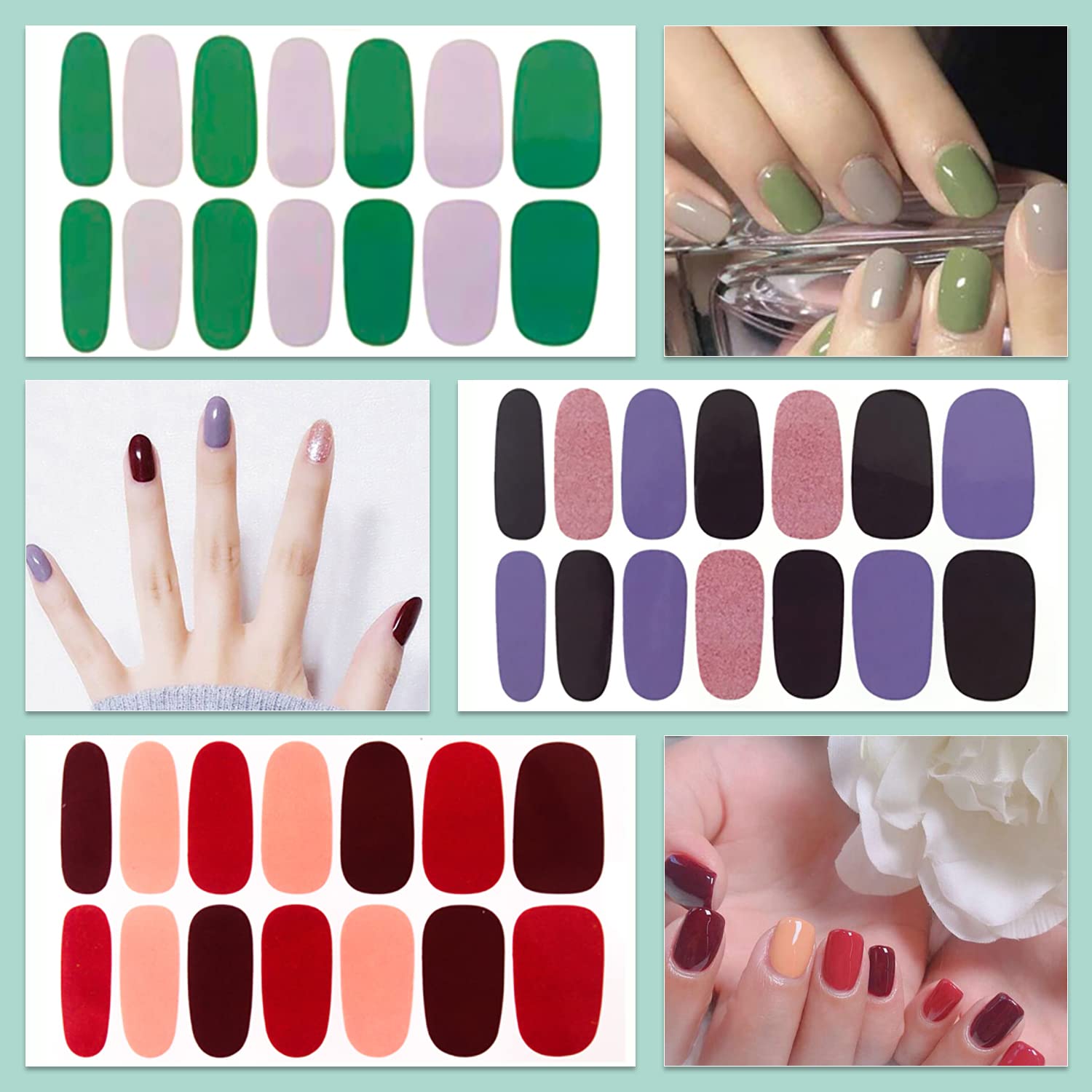 WOKOTO easy removal of nail wraps without mess