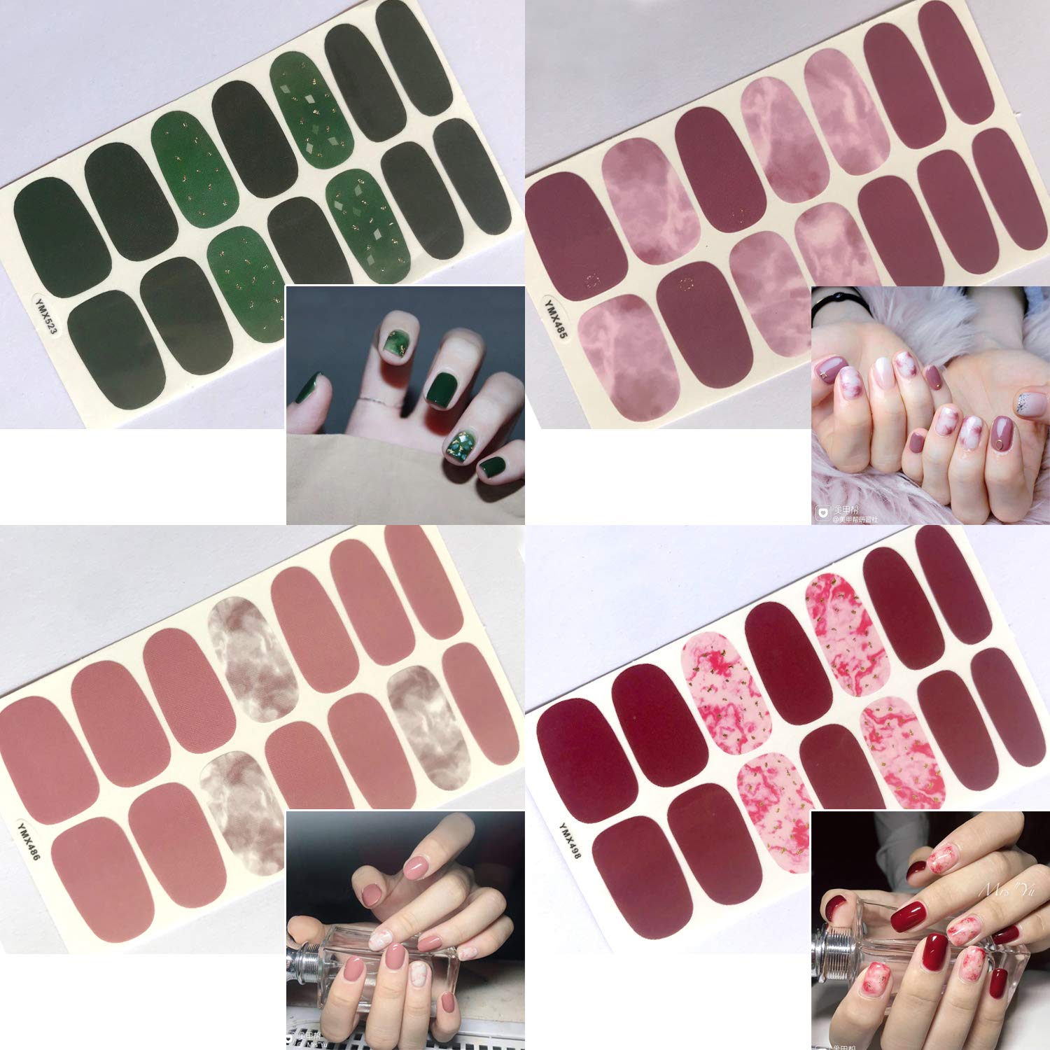 WOKOTO eco-friendly strips that avoid polish remover.