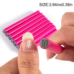 WOKOTO butterfly pattern stamp for elegant nail art in minutes