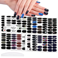 WOKOTO nail sticker packaging on display for quick at-home manicure.