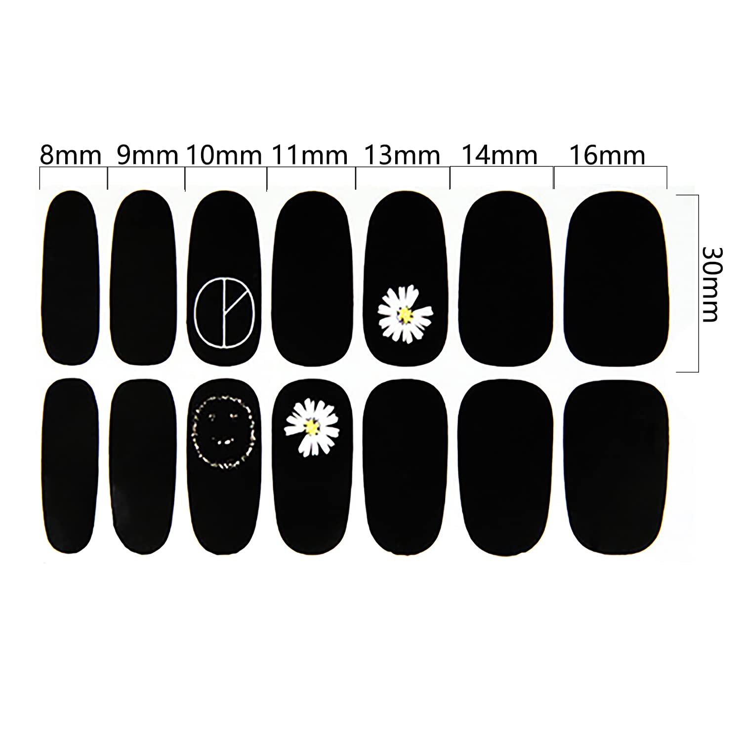 WOKOTO nail sticker self-adhesive technology simplifies application.