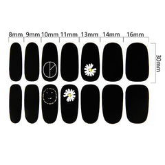 WOKOTO nail sticker self-adhesive technology simplifies application.