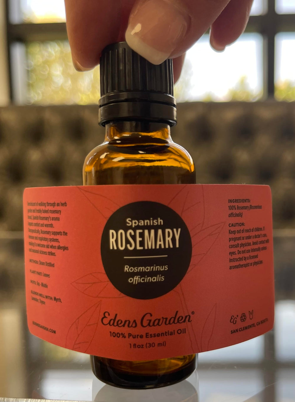 Brand image showing Edens Garden as woman-owned and family-operated