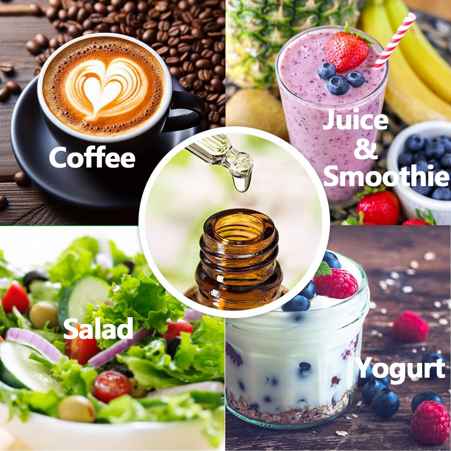 Woman taking a daily dose of menopause liquid supplement