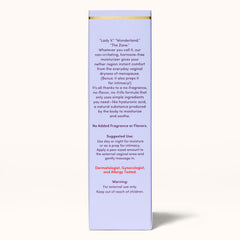 Womaness Daily V Soothe product shot communicates stable daily hydration for perimenopause comfort