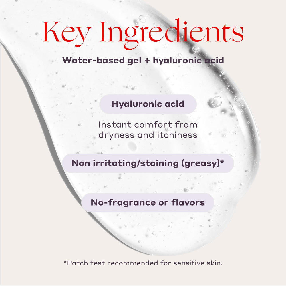 Womaness Daily V Soothe hyaluronic acid focus image highlights moisture retention and skin elasticity support