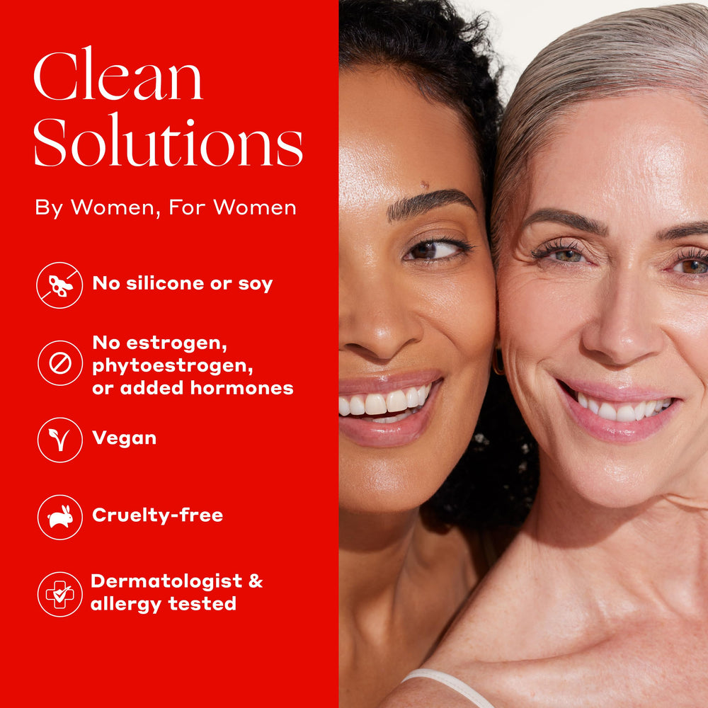 Womaness Daily V Soothe silicone-free image showcases clean, hormone-free external vaginal care solution