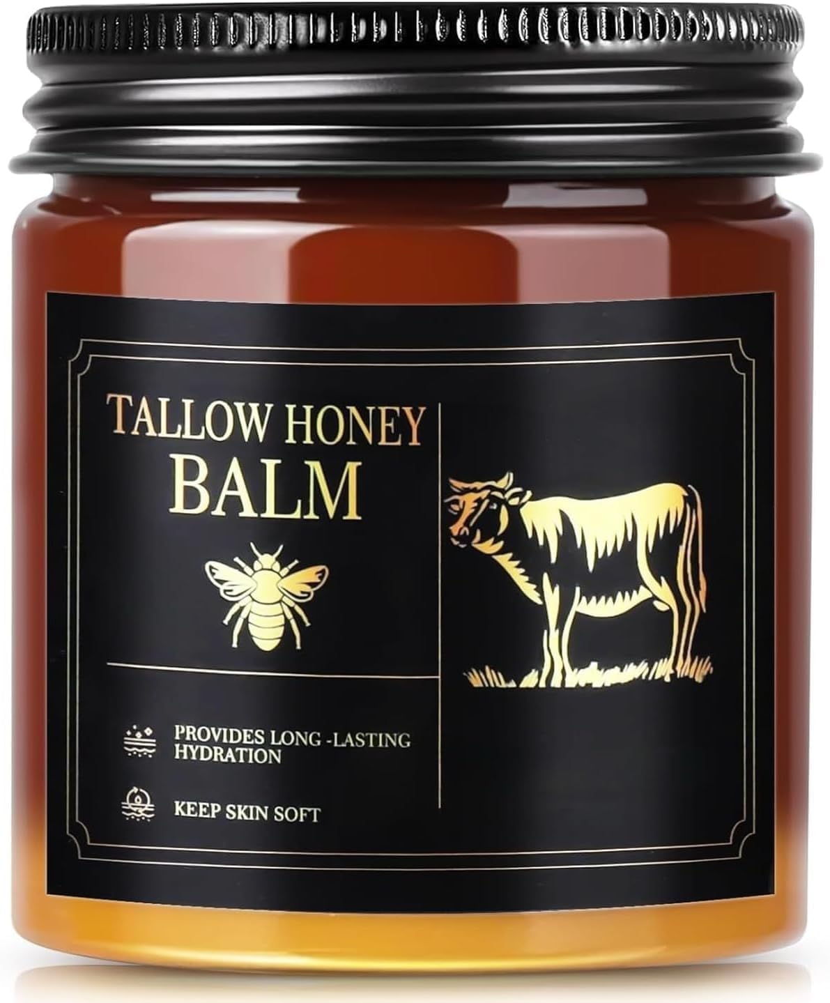 WOMEIKI beef tallow face moisturizer jar for daily hydration.