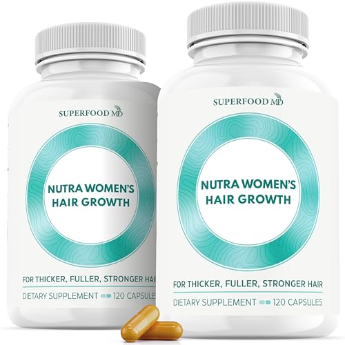 Nutra Women's Hair Growth Supplement bottle – 2 month supply