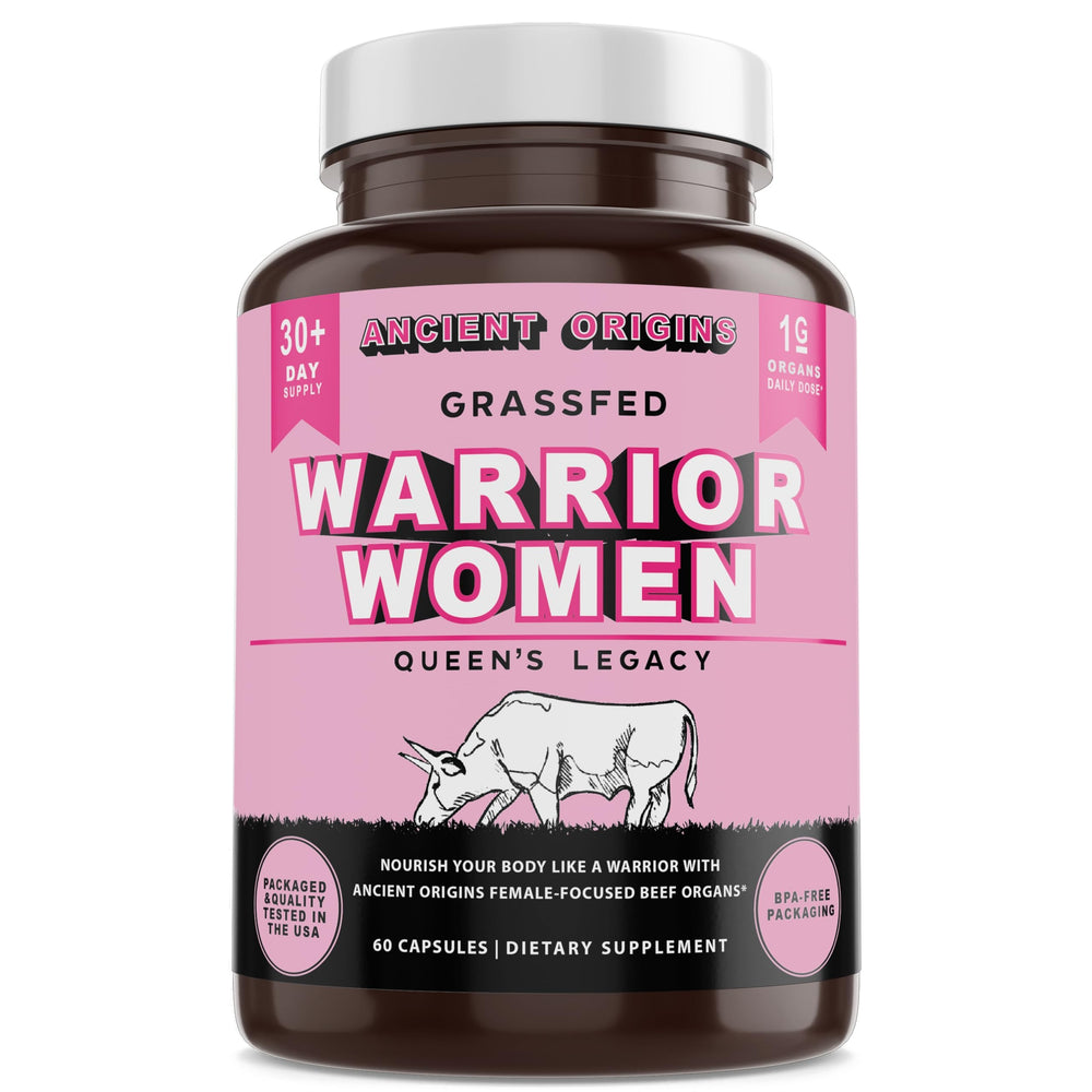 Product bottle front of Women’s Beef Organ Complex