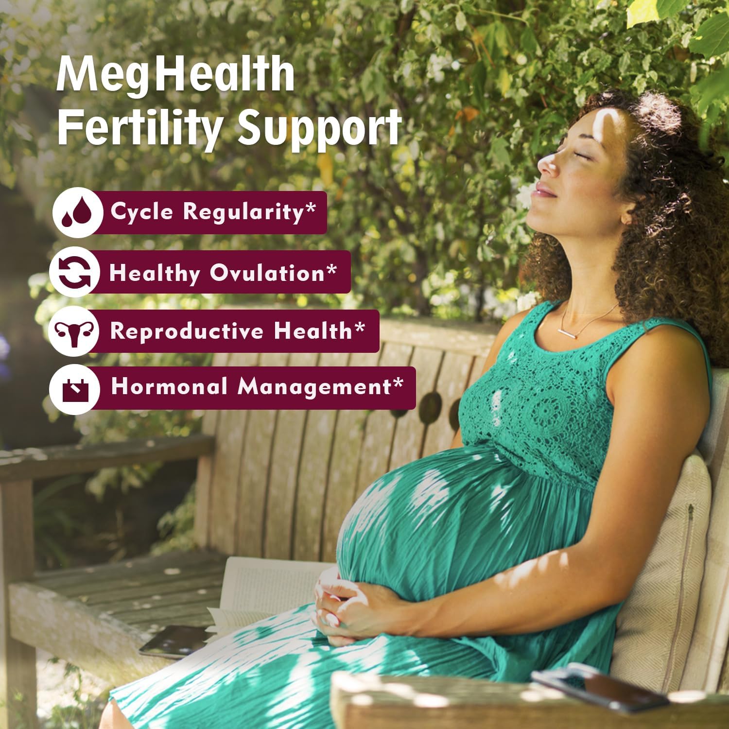 Illustration representing women's health balance