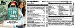 Illustration of energy and immune support benefits for women