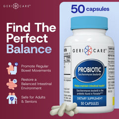 Probiotic capsules for women and men digestive health
