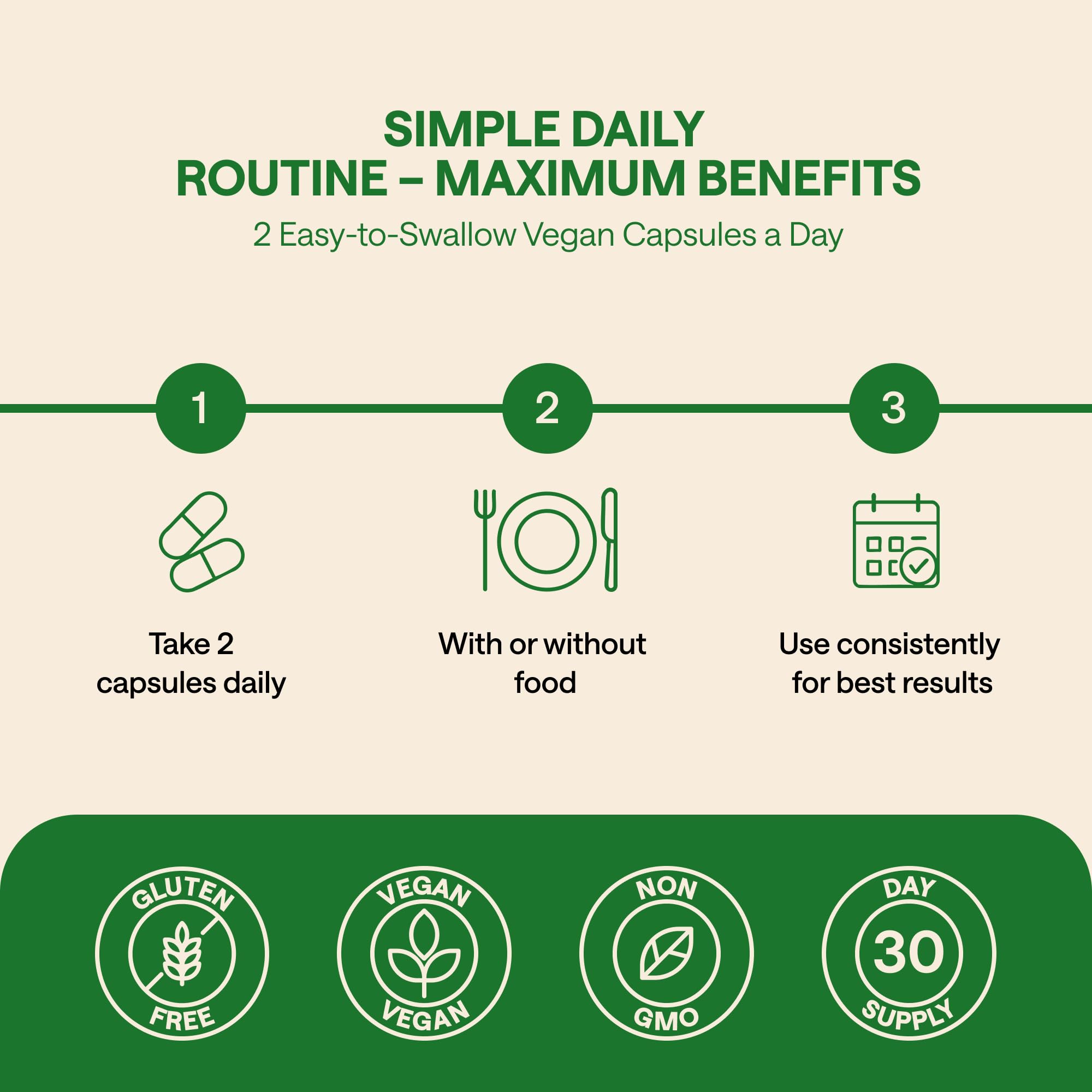 Daily usage for calm, focus and energy balance