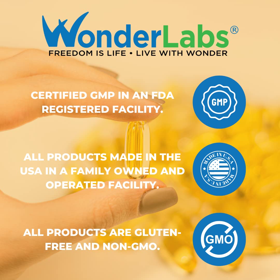Wonder Laboratories EZ Omega-3 daily use softgels in routine.