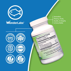 Wonder Laboratories EZ Omega-3 made in USA packaging.
