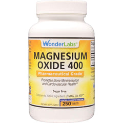 Wonder Labs Magnesium Oxide 400 hero image