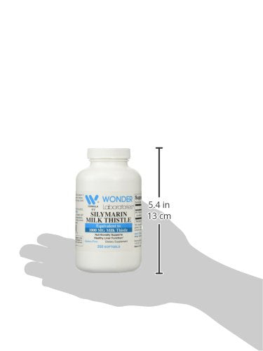 Product bottle on white background with Wonder Labs branding