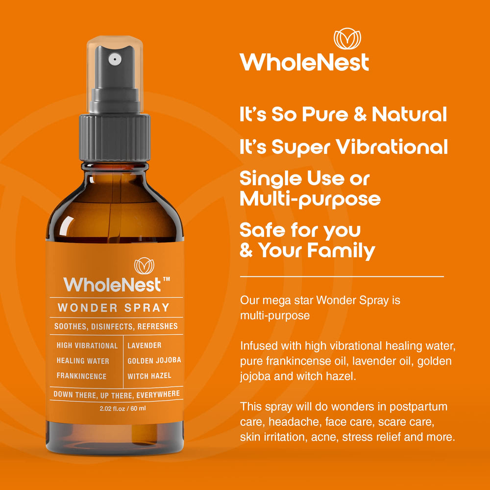 Postpartum perineal care spray for moms