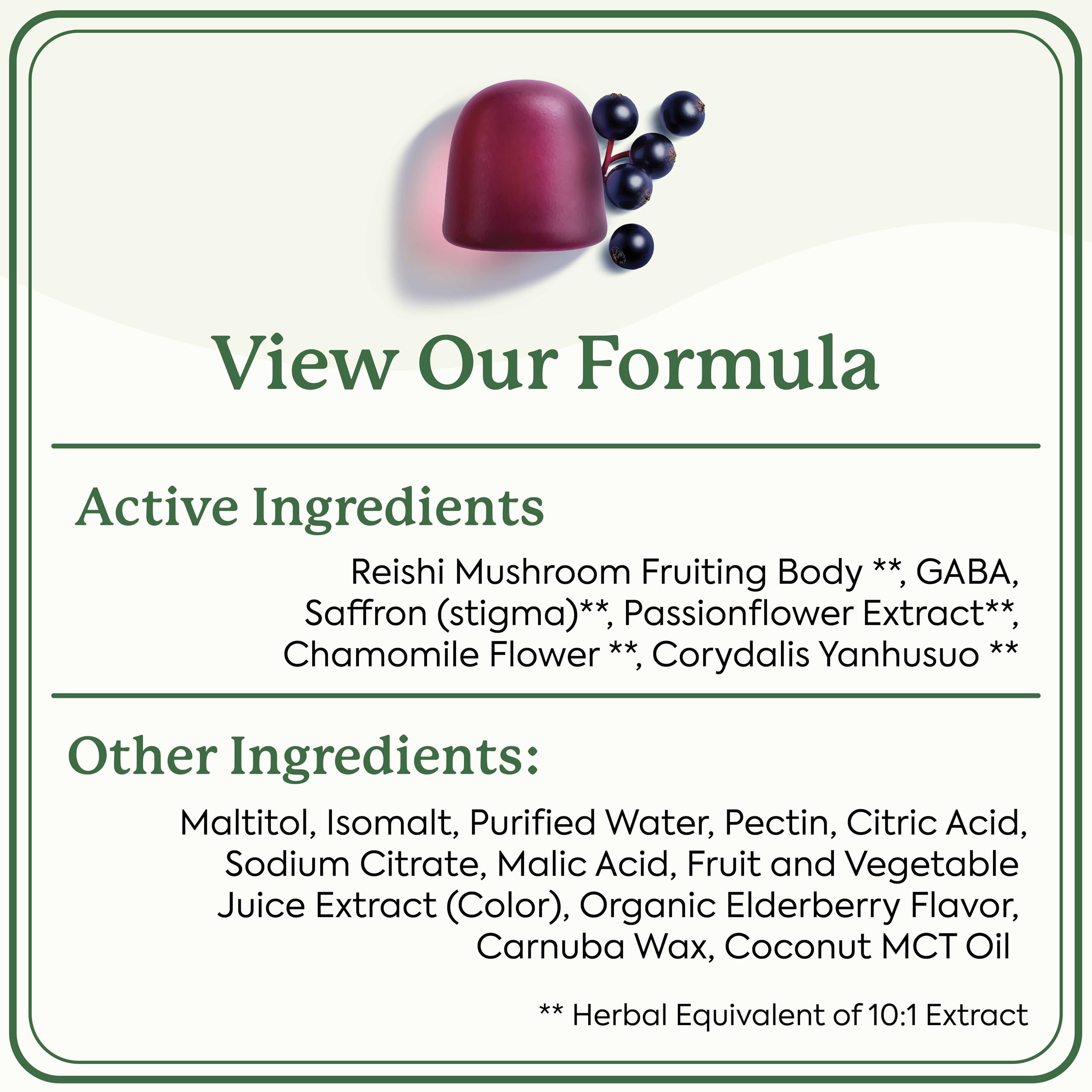 GABA as an ingredient in WonderSleep Gummies